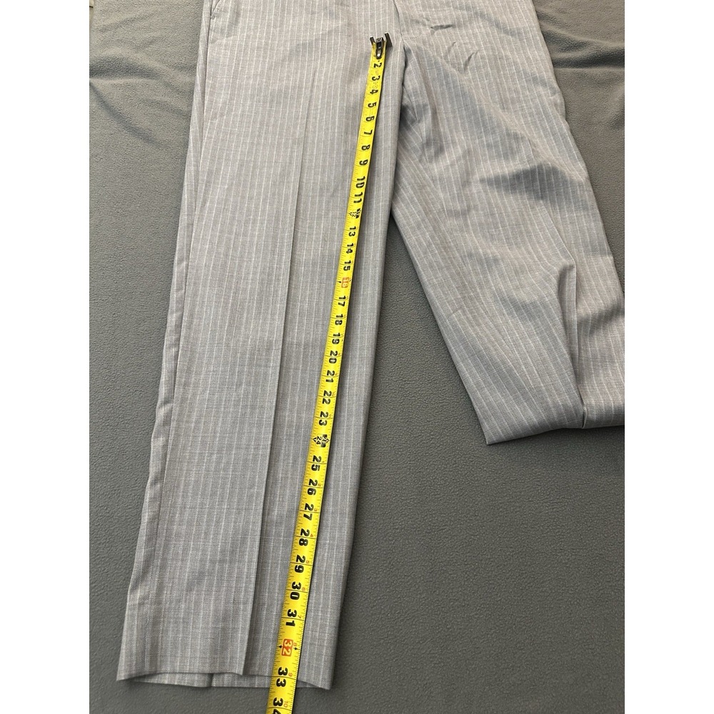 Canali Suit Mens 56 38R Gray Pin Stripe Wool 2 Piece Italy - Picture 16 of 16